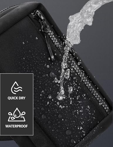 Peicees Mini Sling Bag for Men Women Crossbody Bag Travel Running Phone Daypack Shoulder Bags2