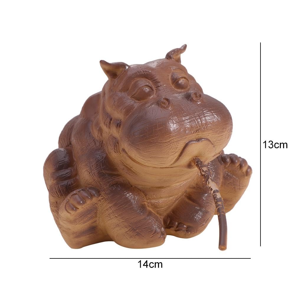 Statue d'hippopotame pour bassin et jardin aquatique