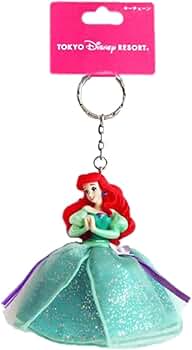 未使用　ディズニープリンセス　キーホルダー　ディズニーリゾート　ベル　アリエル 東京ディズニーリゾート プリンセス キーホルダー キーチェーン