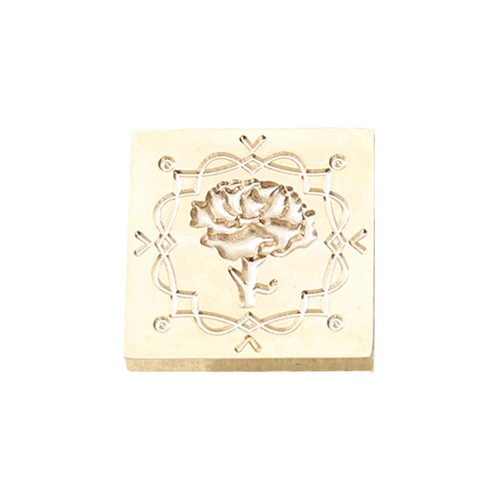 Yrohgkpn Bloom Rose Pattern Seal Stamp Vintage Sealing Stamp Antique Sea Head For Invitations Envelope Scrapbooking Supplies Seal