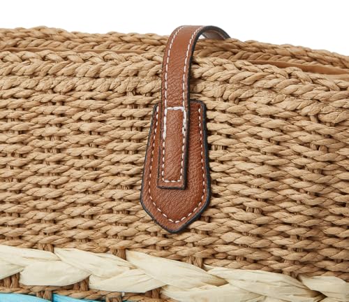 Bolsa Tote de paja para mujer verano 2026 miniatura 4