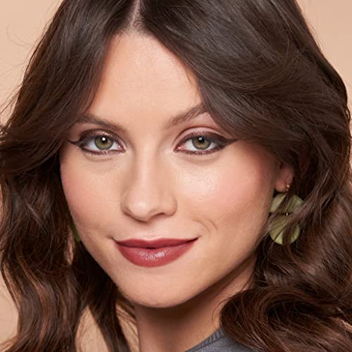 Julep It's Balm 2-In-1 Lip Balm + Buildable Lipstick With Semi-Gloss Finish For Dry, Cracked & Chapped Lips, Brandy Wine - Eyeshadow 101 Crème To Powder Waterproof Eyeshadow Stick Pearl Shimmer #TOP1