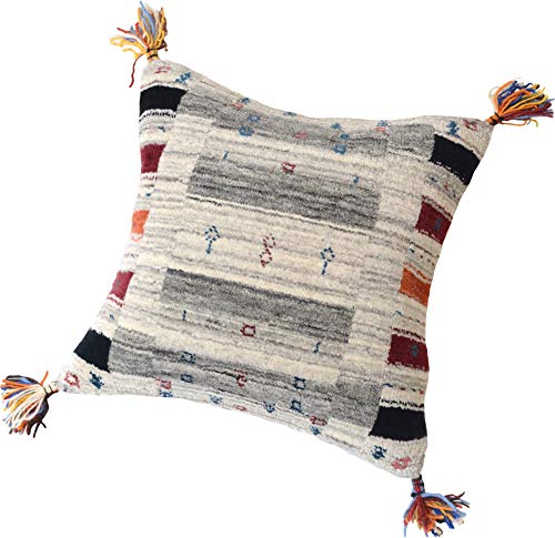 ギャッベクッションカバー　クッション付き　イラン　シラーズ手織り　草木染 ギャッベ クッションカバー」の人気商品一覧 | 安い商品を通販サイト