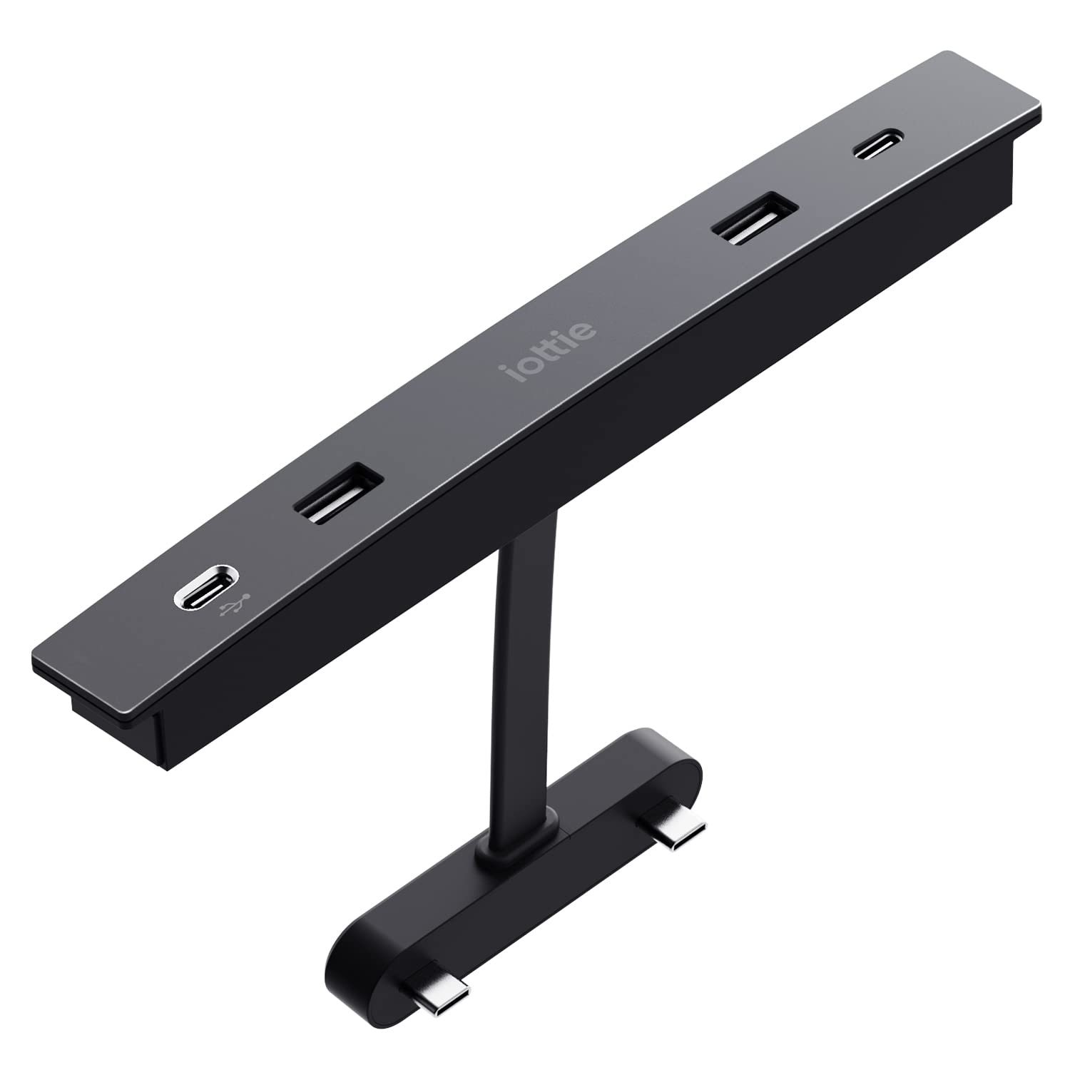 Terus USB Hub for Tesla. Four Port Adapter. Compatible with Tesla Model 3 + Tesla Model Y Vehicles Manufactured in 2021 & Later