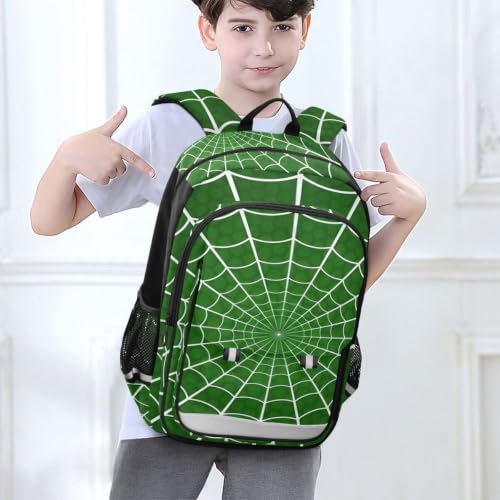 Sac à dos toile d'araignée grand volume avec compartiment PC