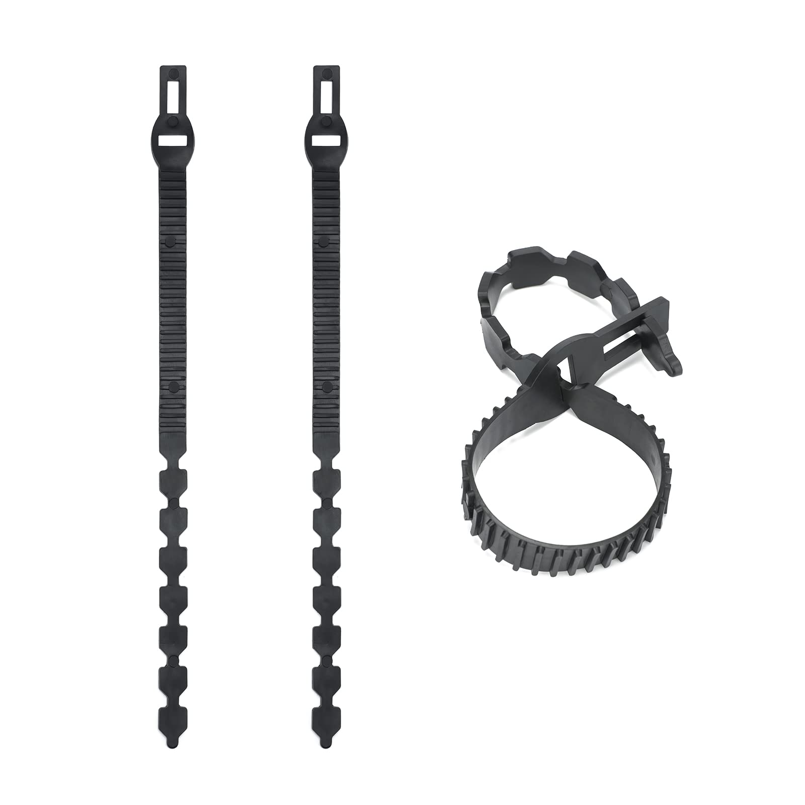100 FASCETTE STRINGENTI IN PLASTICA NYLON NERE PER CAVI FILI CABLAGGIO PC 15 CM - Area Illumina