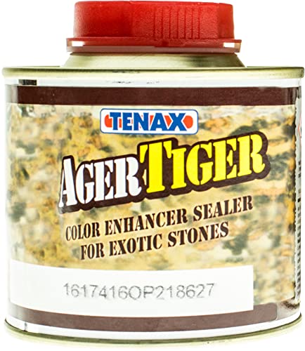 Tenax Tiger Ager Color Enhancing Sealer for Exotic Stones - 1/4 Liter