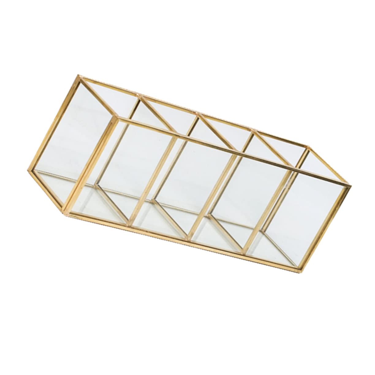 Organisateur de Bureau en Verre pour un Espace de Travail Inspirant