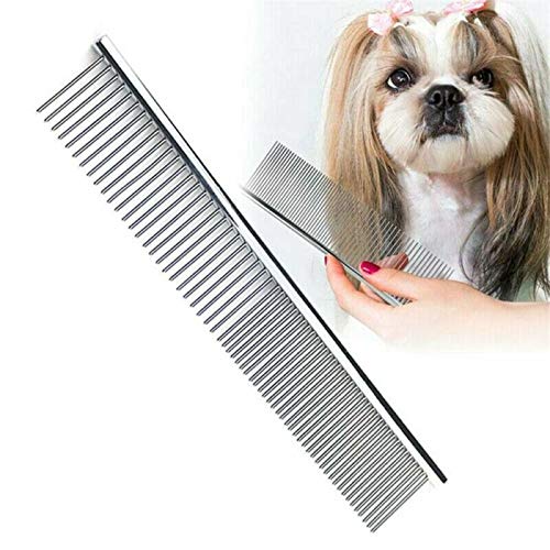 Pets Empire Professional Stainless Steel Metal Dog Pet Cat Grooming 20. cm Comb Rake Brush Tool for Long Haired Dogs (B09136ZQWG) Amazon Price History, Amazon Price Tracker