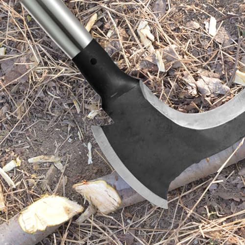 Guadaña Doble de Acero Alto Manganeso con Mango de Madera miniatura 5