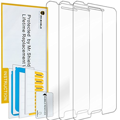 Mr Shield For HTC One A9 Premium Clear Screen Protector [3-PACK] with Lifetime Replacement Warranty…