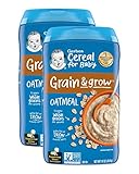Gerber Cereal for Baby 1st Foods Grain & Grow Cereal (Oatmeal)