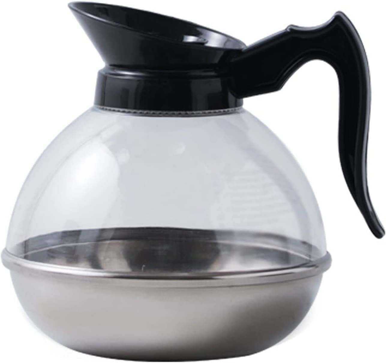 Cafetera percoladora Cafetera de Acero Inoxidable Prensa de Espresso Cafetera con Doble Aislamiento 1800ml