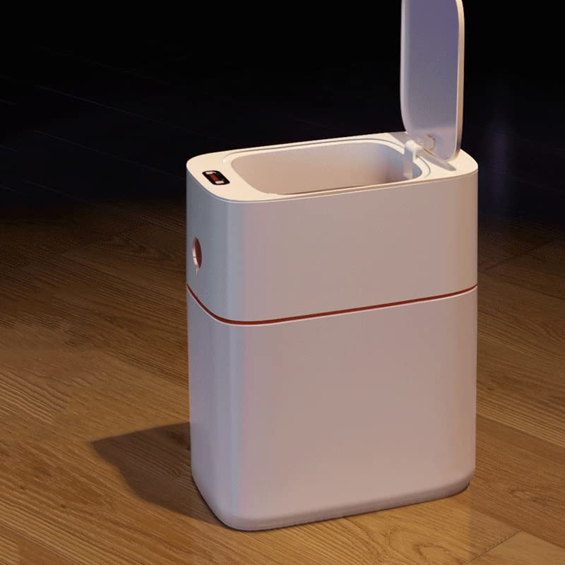 Papelera con sensor inteligente resistente al agua con apertura electrónica 3