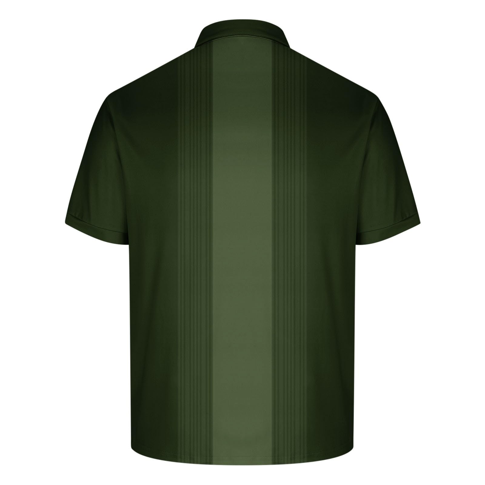 Poloshirts - Camisetas de manga corta con cuello de solapa para hombre, con solapa de botones impresos, ajuste regular, cómodo, capa base y ropa para uso diario casual