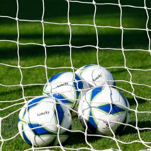 Image of Aoneky Soccer Goal Net - 24 x 8 Ft - Full Size Football Goal Post Netting - NOT Include Posts (16 x 7 Ft - 3 mm Cord)