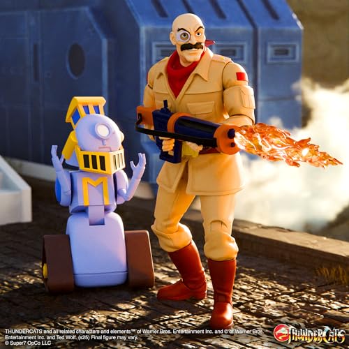 Image of Super7 ULTIMATES! Thundercats Safari Joe - 7 inch Thundercats Action Figure with Accessories Classic Cartoon Collectibles and Retro Toys