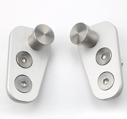 Par de aluminio puerta huelguista pin adaptador para Jeep CJ7 76-80 puertas modelo tardío