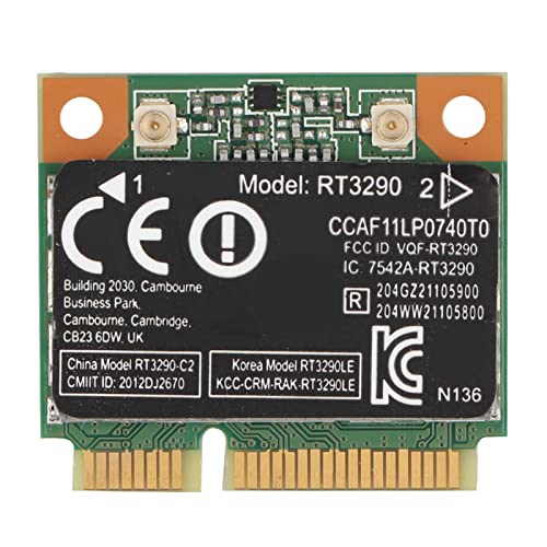 Tarjeta de Red WiFi RT3290 de Alta Velocidad 150Mbps con Bluetooth 3.0, Compatible con XP y Vista, Material Resistente y Duradero miniatura 1
