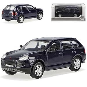 Porsche Cayenne Modellauto 1. Generation Dunkelblau