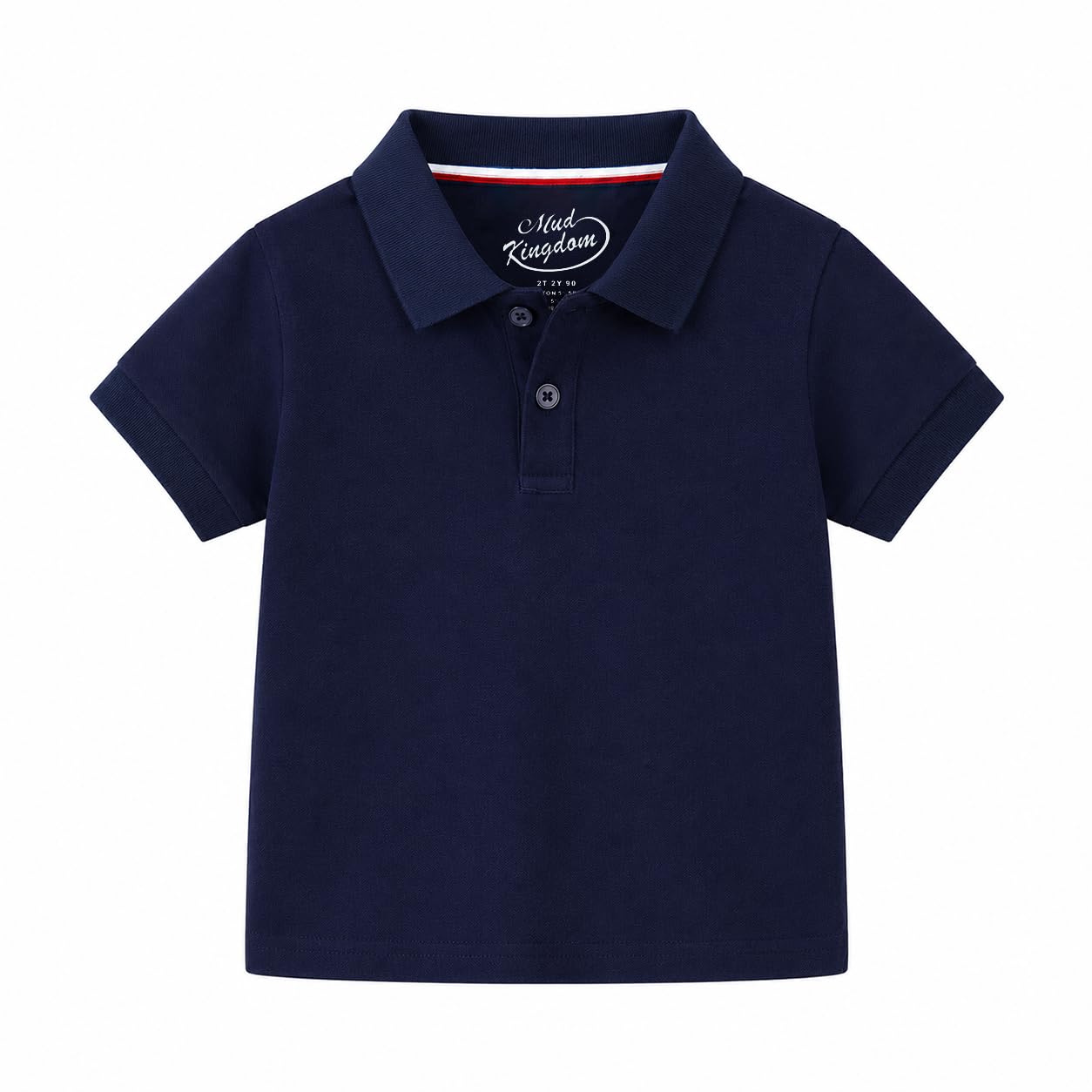 Mud Kingdom Boys Polo Shirt Short Sleeve School Uniform Pique Polo Summer