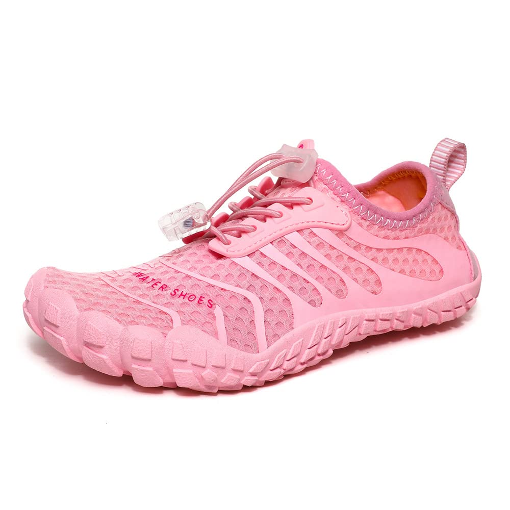 Mateju Zapatos de Agua Niño Niña Escarpines Zapatos de Natación de Verano Zapatillas de Agua Playa Antideslizantes Secado Rápido Deportes Acuáticos Surf Adolescente