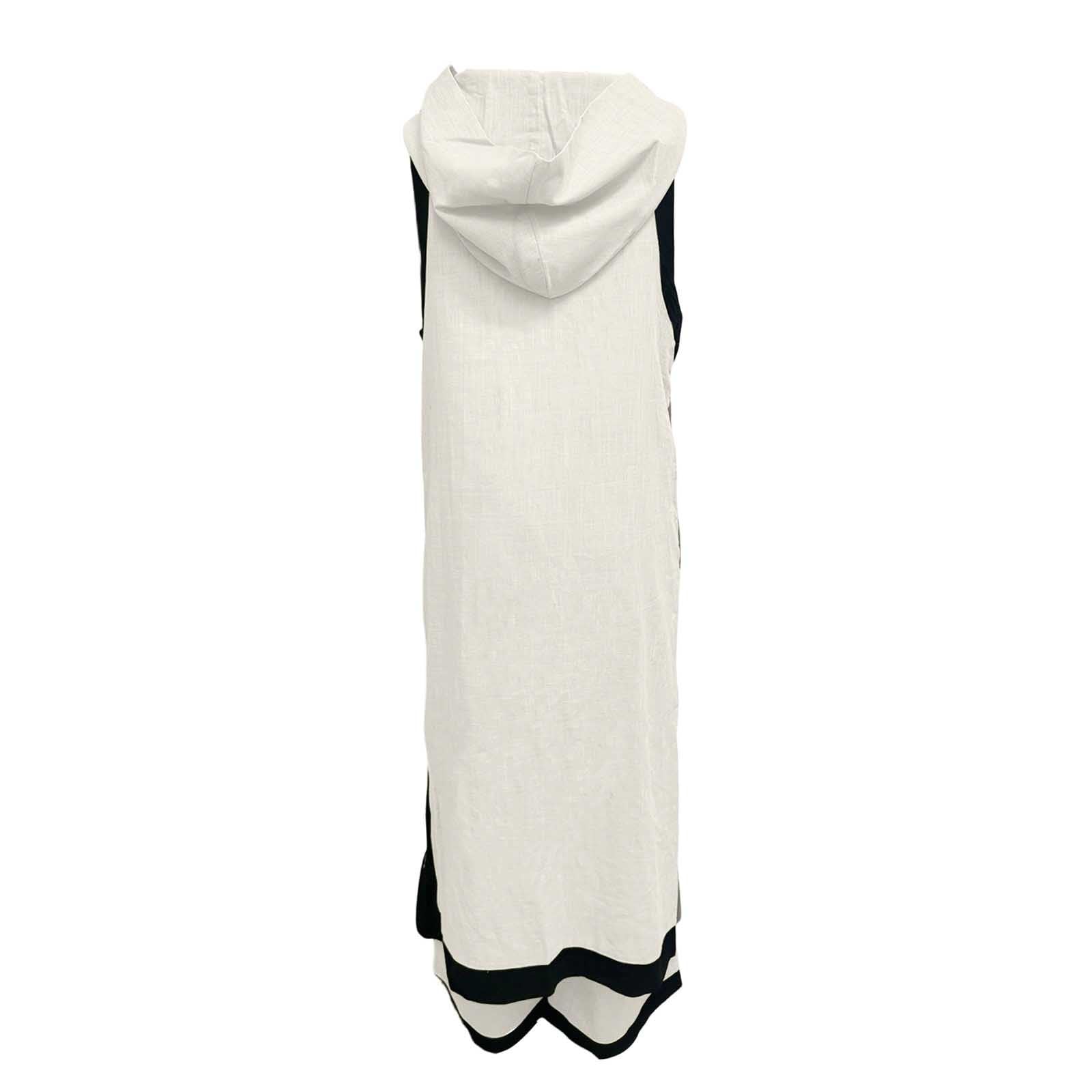 Conjunto de dos piezas para mujer, elegante, sin mangas, camiseta y pantalón, traje informal de dos piezas, traje informal ligero asimétrico de verano, traje festivo para mujer, traje de