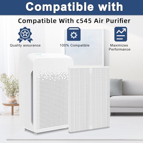 Image of 8 Pack C545 Replacement Filter S Compatible with Winix C545 Air Purifi-er, Replaces Part 1712-0096-00 and 2522-0058-00