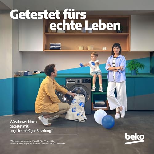 Beko Wäschetrockner 8kg, Stiftung Warentest GUT (2,5)*, allergikergeeignet, Hygiene Trocknen, SteamCure Dampffunktion, 15 Programme, Express, B3T42249S, Weiß – Bild 5