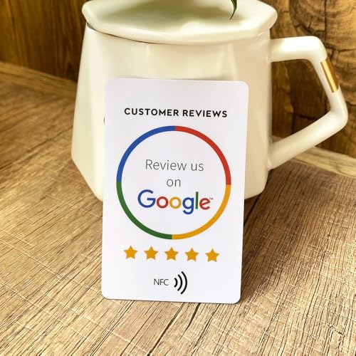 Carte d'évaluation NFC sans contact pour capter les impressions clients oubliées