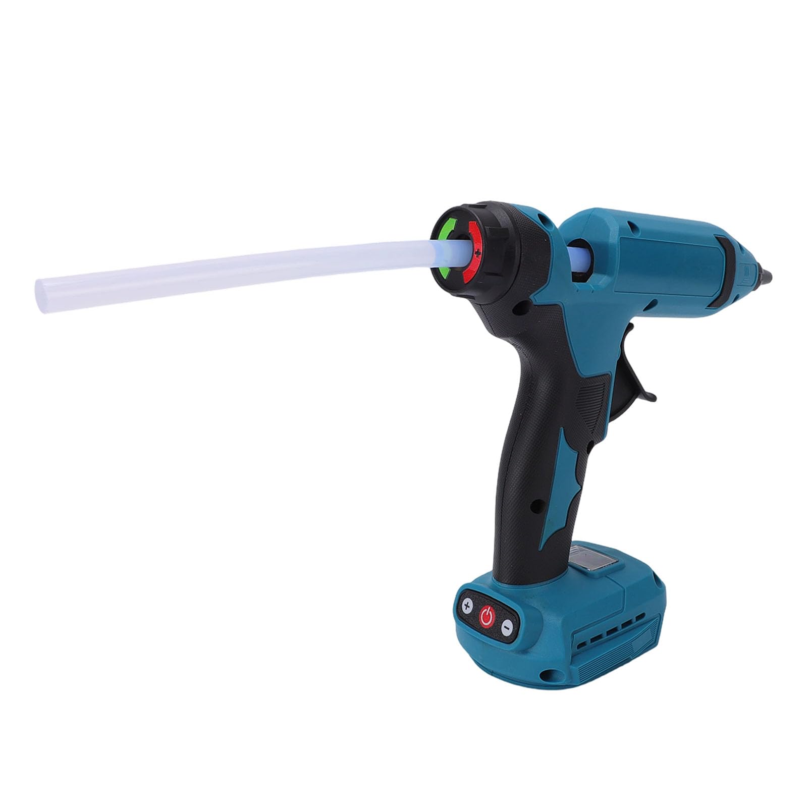 Pistola de Pegamento Termofusible Inalámbrica, con Pantalla LED
