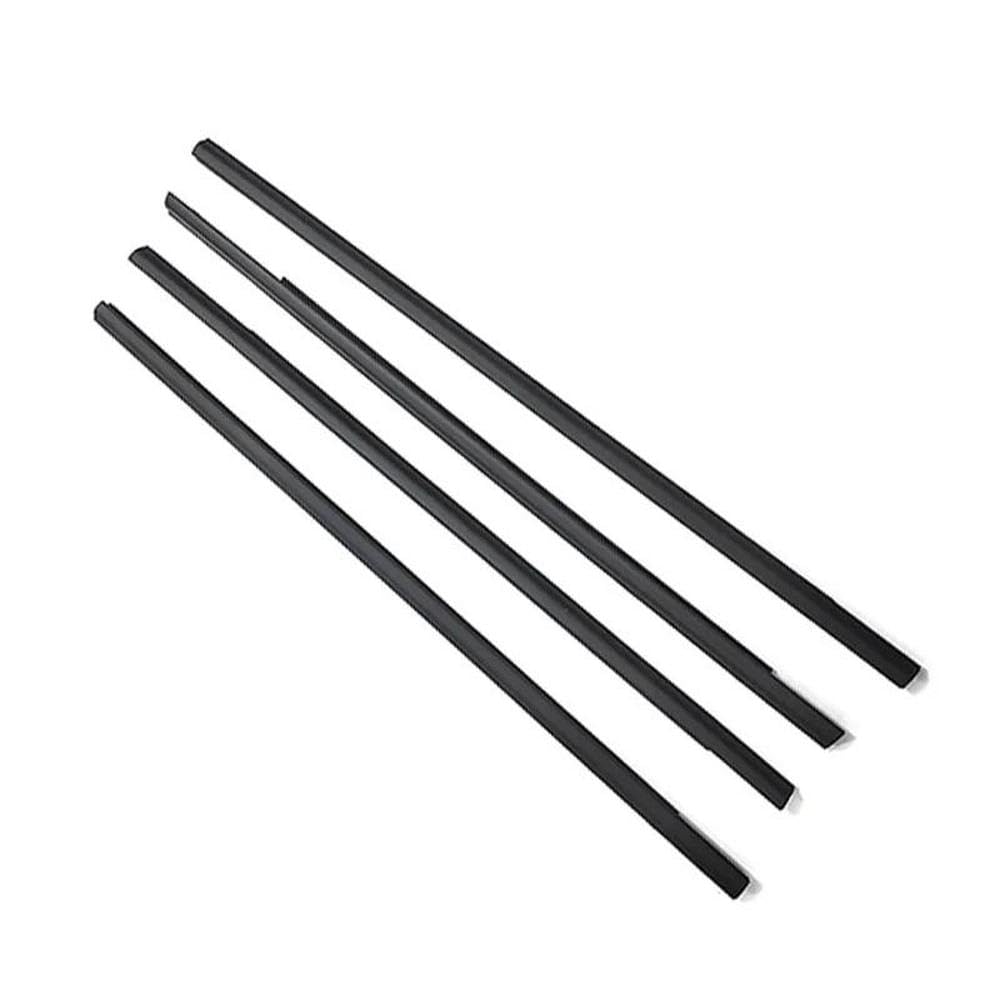 Bgdolpbu One Color Spare Parts 4Pcs Window Rubber Trim For Nissan X-Trail T31 2008-2013 Weatherstrip Seal Strips 80821-1Da0a