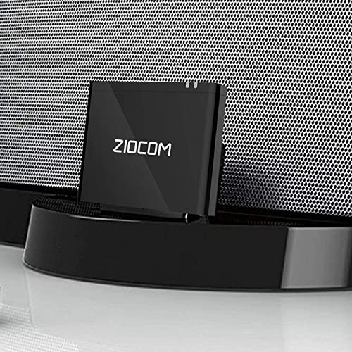 ZIOCOM 8 Pin Bluetooth Adapter Receiver for Bose Sounddock III/XT, JBL MS302GM, Philips DS1155B/93, Philips AJ7260D/93, Yamaha TSX-14, iHome IPL8BN, Zeppelin Air C Bowers Wilkons, RSR DS406BT