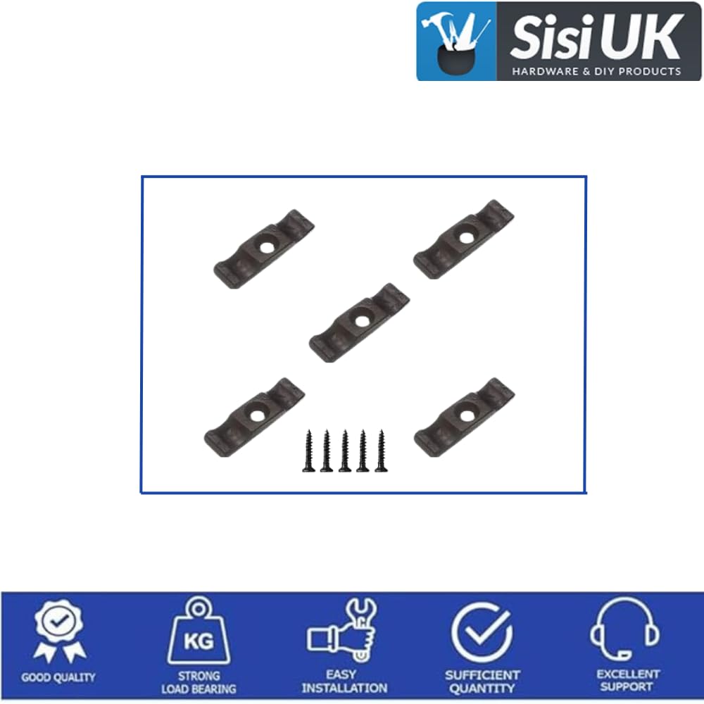 Turn Button Thumb Catch Latch 38mm Antique Black Cupboard Cabinet Wardrobe Thumb Turn Catch Latches for Gates Sheds, Doors - Image 4
