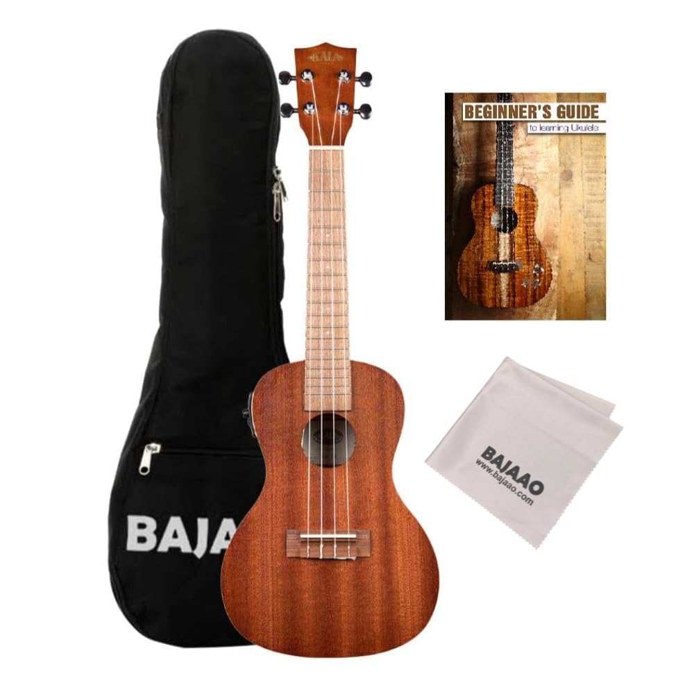 Kala KA-CE Satin Mahogany Concert Ukulele with EQ with Gig-Bag, Polishing Cloth and E-Book-picture-14