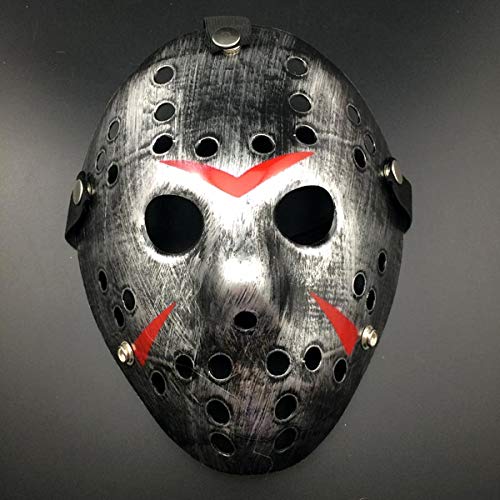 Image of Wen XinRong Jason Mask Halloween Costume Horror Mask Cosplay Costume Mask Party Masquerade Props Mask