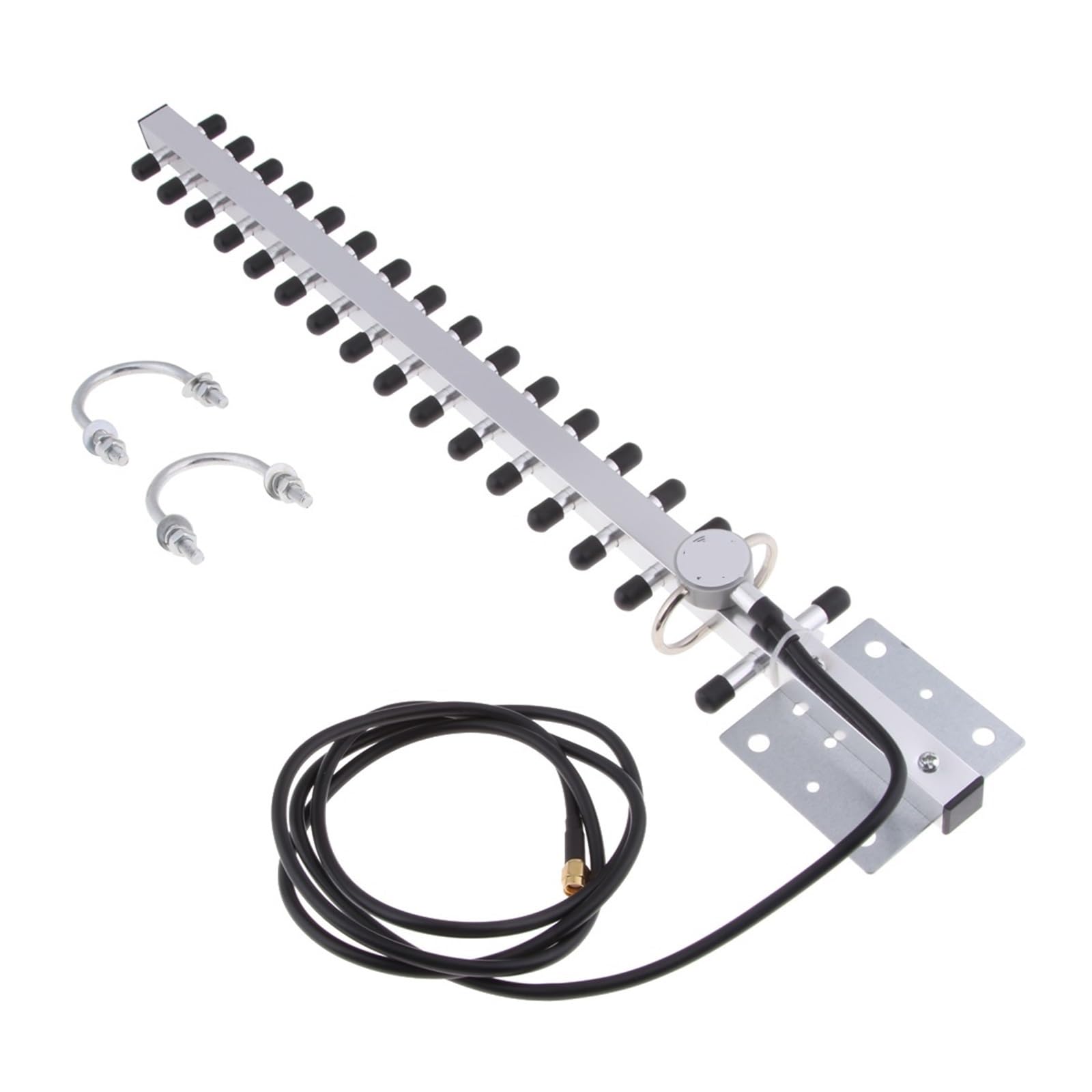 Amplificateur D'antenne Directionnelle Sans Fil Yagi WLAN WiFi Avec Connecteur RP-SMA Couverture plus large