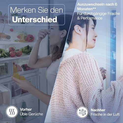 2 Aktivkohlefilter für Liebherr Fresh Air Kühlschrank – Ansicht 6