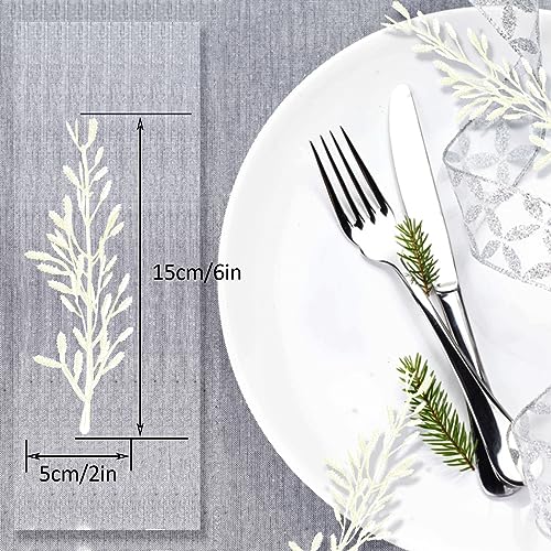 36Pcs Faux Flowers for Floating Candles, Floating-Effect Flowers for Vase Filler, Cylinder Vase Fillers Centerpiece Table Deocrations for Wedding, Party, Event, Home, Restaurant - Image 7