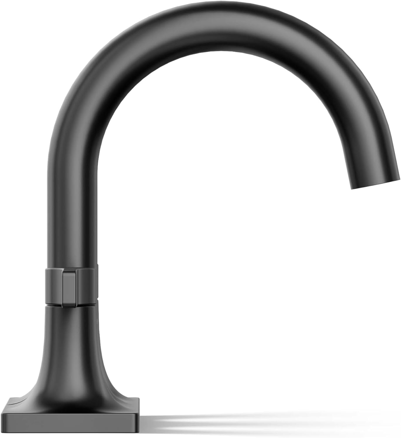 KOHLER K-28124-4N-BL Venza® Centerset Bathroom Faucet, 3-Hole, Bathroom Sink Faucet, 0.5 GPM, Matte Black