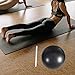 Aymzbd Core Ball for Pilates and Gymnastics 9 Inch, Black