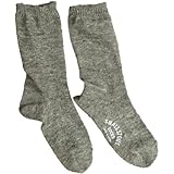 【 SMALL STONE SOCKS / スモールストーンソックス 】麻(リネン)の快適ソックス / Linen Socks グレー