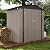 Patiowell 6x4 FT Outdoor Storage Shed, Garden Tool Storage Shed with Sloping Roof and Double Lockable Door, Outdoor Shed for Garden Backyard Patio Lawn, Brown