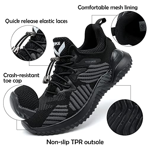 Image of JMFCHI Boys Girls Kids Sneakers Knitted Mesh Running Tennis Athletic Shoes