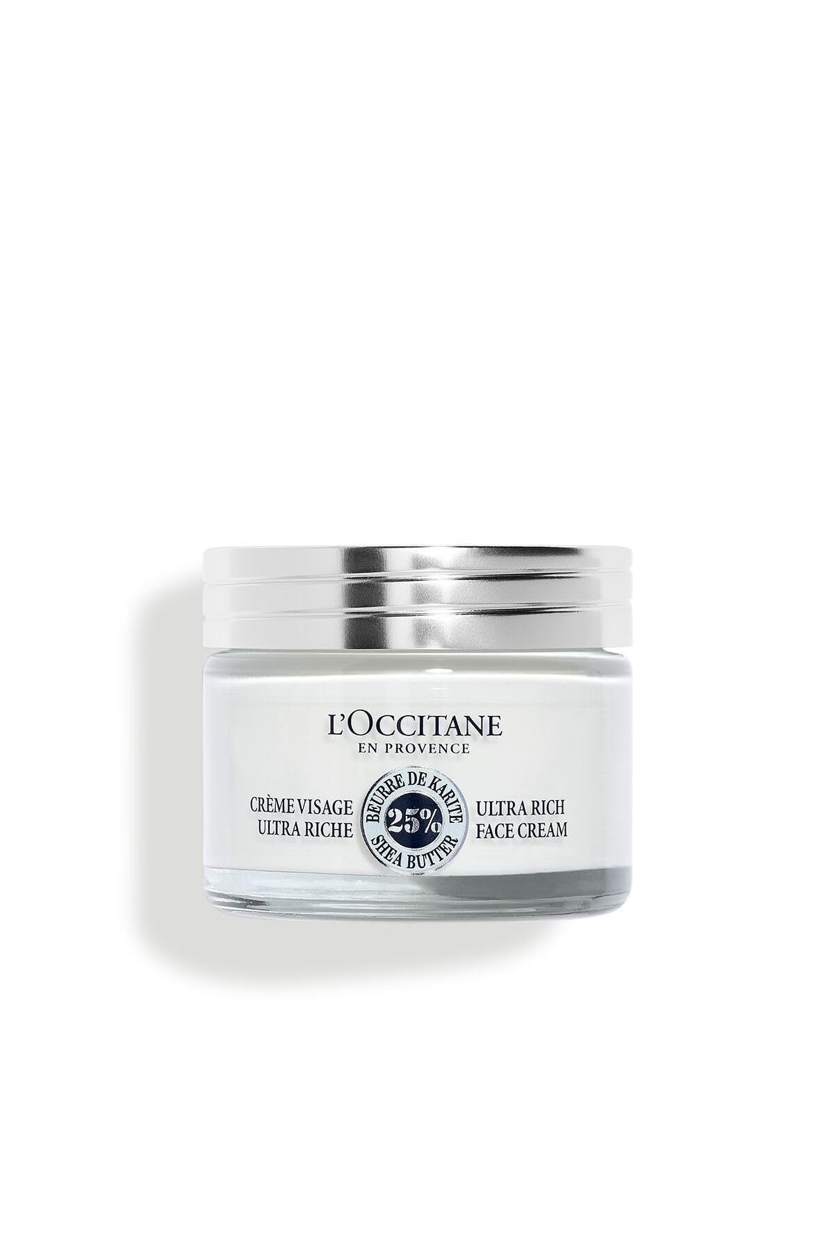 Shea Butter Ultra Rich Face Cream by LOccitane for Unisex - 1.7 oz Face Cream