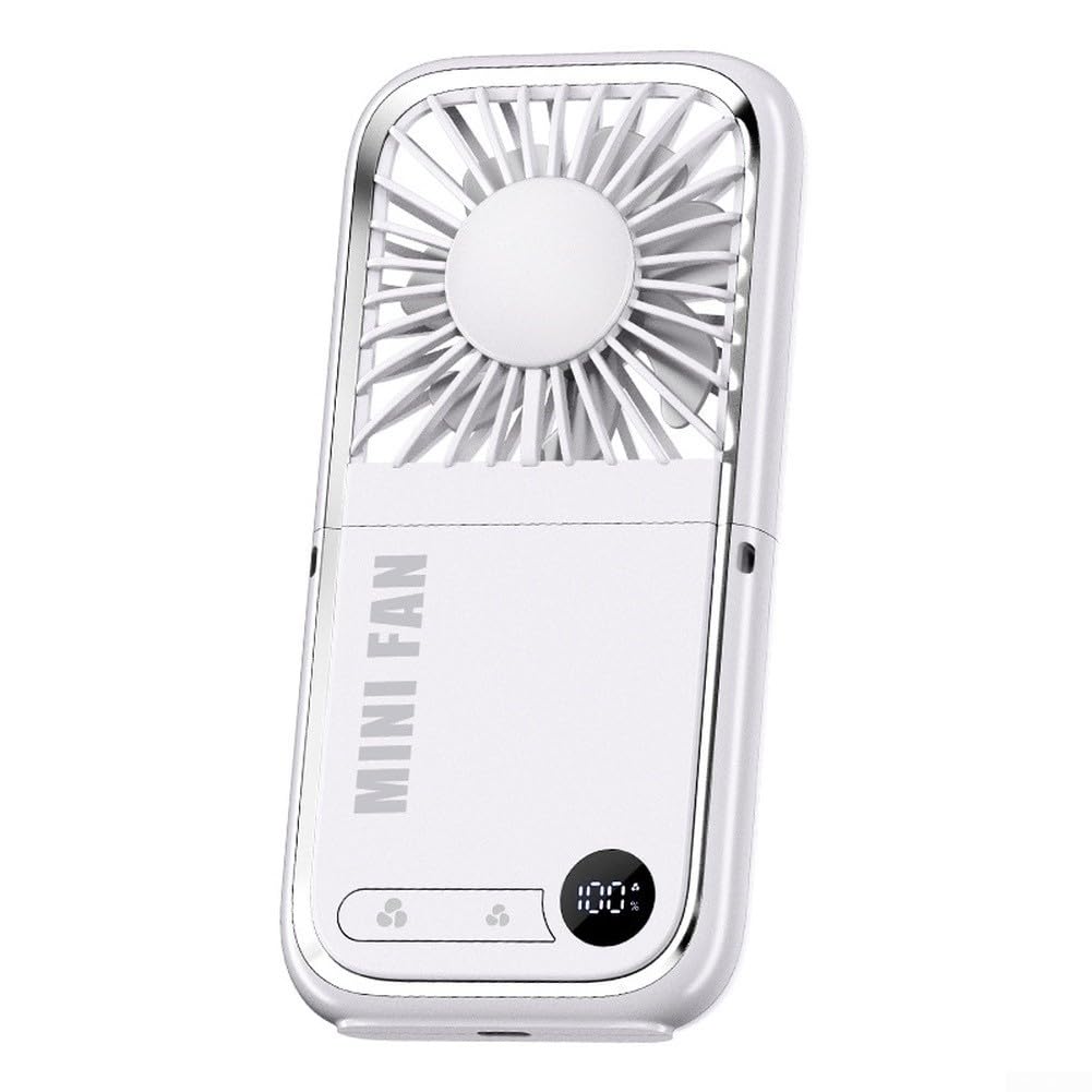 Ventilador de cuello silencioso (36 dB, para oficina, jardín, modo de