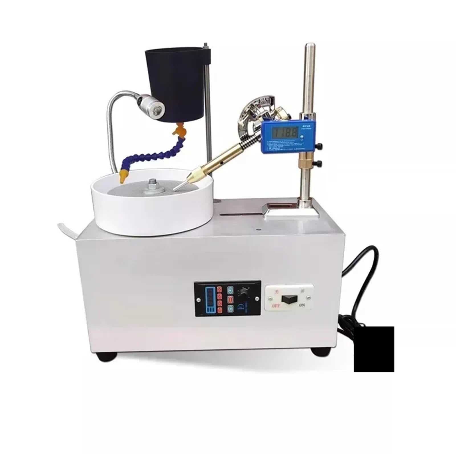 Tischpoliermaschine, Edelsteinschleifmaschine, Schmuck-Jade-Gesichtsringschleifmaschine, Hochgeschwindigkeitsschleif- und Poliermaschine, Digital Play