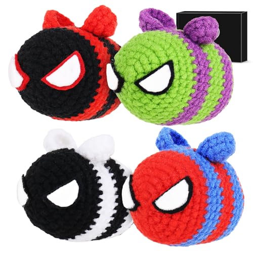 Image of Crochetta Crochet Kit for Beginners, Crochet Kits with Step-by-Step Video Tutorials, Learn to Crochet Animal Kit for Adults Kids, DIY Craft Knitting Supplies, Monkey Amigurumi Gift(40%+ Yarn)