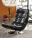 Furniture of America TRINIDAD Arm Chair, Black