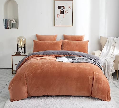 Emme Plüsch Bettwäsche Set 135x200cm Biber Bettde Produktbild-Vorschau 6